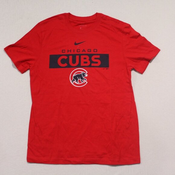 Nike Other - Nike Men Red Chicago Cubs Tee Shirt Size Meduim